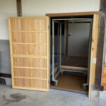 板戸の製作をさせて頂きました。 下條村 丸正木工所
