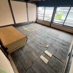 床の貼り替えを行いました。 下條村 丸正木工所