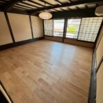 床の貼り替えを行いました。 下條村 丸正木工所