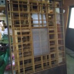 障子の貼り替え 下條村 丸正木工所